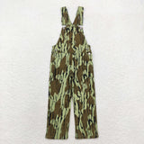 P0534 Camouflage Denim Boys Girls Pants Jeans Overalls