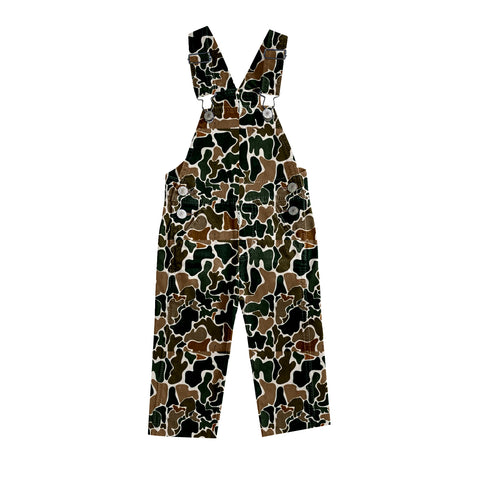 P0535 Camouflage Denim Boys Girls Pants Jeans Overalls