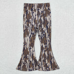 P0590 Hunting Camo Girl's Flare Pants