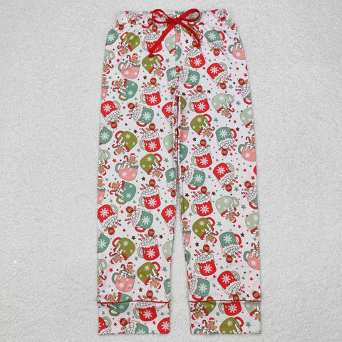 P0601 Christmas Cup Women Adult's Pants