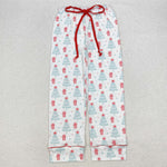 P0614 Christmas Tree Gift Women Adult's Pants