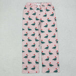 P0637 Christmas Mallard Ducks Women Adult's Pants