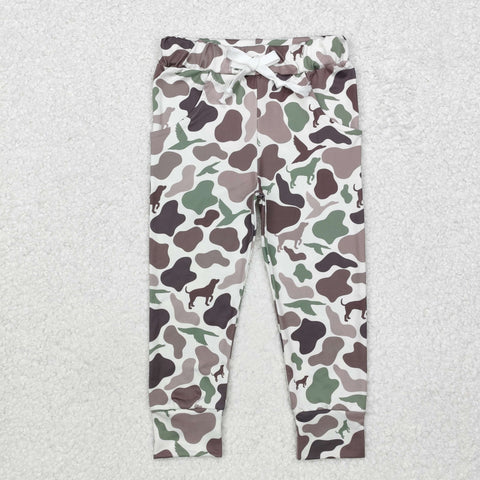 P0660 Hunting Camo Dog Boy's Pants