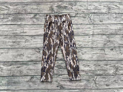 Preorder P0689 Hunting Camo Sports Yoga Girls Pants