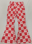 Preorder P0734 Bows Red Girl's Denim Pants Jeans