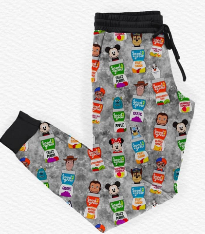 Preorder 02.11 P0748 Cartoon Toys Boy's Jogger Pants