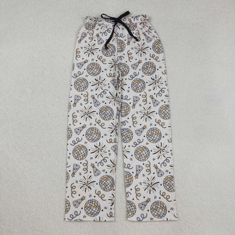 P0792 Happy New Year Women Adult's Pants