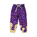 Preorder 09.04 P0813 Ice Cream Drip Sprinkles Purple Adult's Jogger Pants