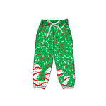 Preorder 09.07 P0825 Ice Cream Drip Sprinkles Green Adult's Jogger Pants