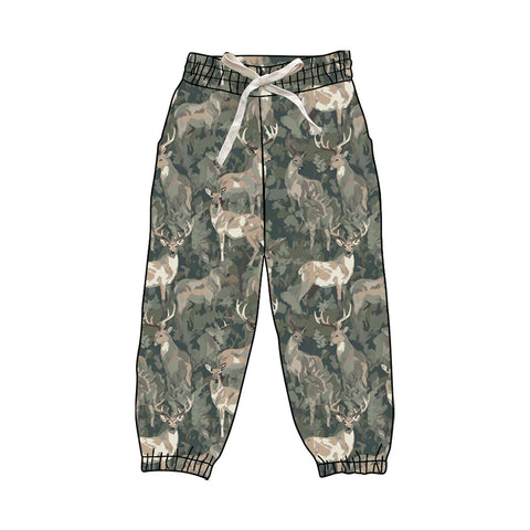 Preorder 09.25 P0831 Hunting Forest Elk Yoga Adult's Jogger Pants