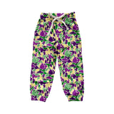Preorder Samples P0838 Mardi Gras Camo Kids Jogger Pants