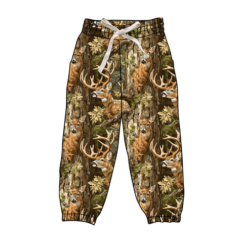 Preorder 09.24 P0839 Hunting Forest Elk Adult's Jogger Pants