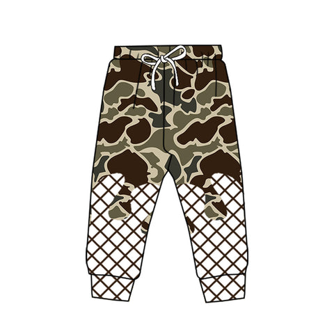 Preorder 10.08 MOQ 5 pcs P0866 Hunting Camo Drip Kids Jogger Pants