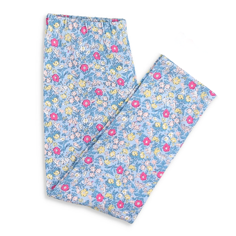 Preorder 10.08 MOQ 5 pcs P0873 Flower Floral Girls Leggings Pants