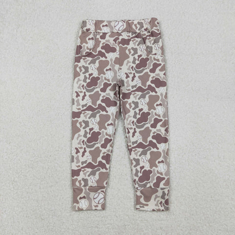 P0875 Hunting Camo Baseball Boys Pants