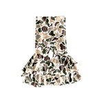 Preorder 10.17 MOQ 5 pcs P0889 Hunting Camo Mallard Ducks Yoga Girls Big Fared Pants