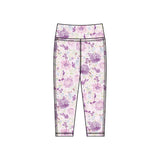 Preorder 11.16 MOQ 5 pcs GLP2998 Flower Purple Yoga Coat Girls Set