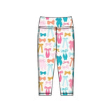 Preorder 11.16 MOQ 5 pcs GLP3000 Colorful Bows Yoga Coat Girls Set