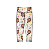 Preorder 11.16 MOQ 5 pcs GLP3001 Football Flower Yoga Coat Girls Set