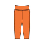 Preorder 11.16 MOQ 5 pcs GLP3017 Solid Color Orange Yoga Coat Girls Set