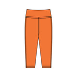 Preorder 11.16 MOQ 5 pcs GLP3017 Solid Color Orange Yoga Coat Girls Set