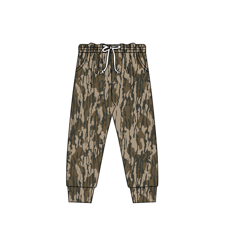 Preorder 12.13 MOQ 5 pcs P0972 Hunting Camo Boys Jogger Pants