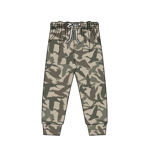 Preorder 12.14 MOQ 5 pcs P0976 Mallard Ducks Boys Jogger Pants