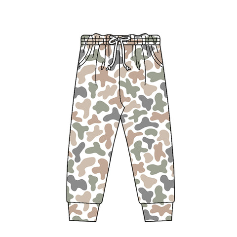 Preorder 12.14 MOQ 5 pcs P0978 Hunting Camo Boys Jogger Pants
