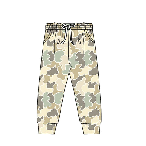 Preorder 12.14 MOQ 5 pcs P0980 Hunting Camo Boys Jogger Pants