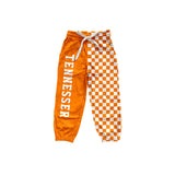 Preorder MOQ 5 pcs School Team Plaid Boys Jogger Pants