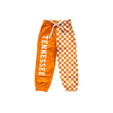 Preorder MOQ 5 pcs School Team Plaid Boys Jogger Pants