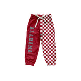Preorder MOQ 5 pcs School Team Plaid Boys Jogger Pants