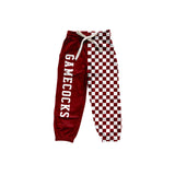 Preorder MOQ 5 pcs School Team Plaid Boys Jogger Pants