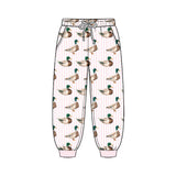 Preorder MOQ 5 pcs GLP3756 Each Mallard Ducks Girls Clothes-2026.8.25