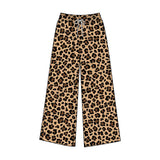 Preorder MOQ 5 pcs Each Style Fashion Leopard Adult Women Yoga Wide Leg Pants