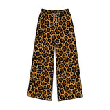 Preorder MOQ 5 pcs Each Style Fashion Leopard Adult Women Yoga Wide Leg Pants