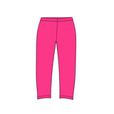 Preorder MOQ 5 pcs GLP4004 Leopard Rose Red Yoga Girls Set