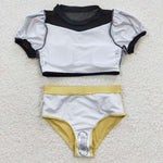 S0131 Boutique Summer Princess Cute Girl's Swimsuit