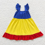 GSD0343 Princess Cute Bow Girl's Dress