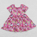 GSD0381 Barbie Pink Girl's Dress