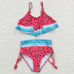 S0143 Watermelon Girl's Swimsuit