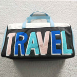 BA0062 TRAVEL Colorful PU Bag Leather Duffle Bag