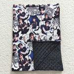 BL0051 Wednesday Newborn Baby Blanket
