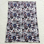 BL0051 Wednesday Newborn Baby Blanket