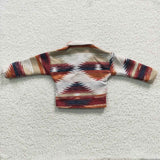 BT0252 New Kids Western Flannel Boy's Girl's Shirt Coat