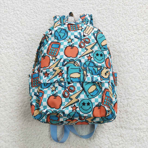BA0071 Back To School Apple Pencil Backpack Bag