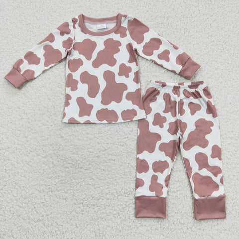 GLP0448 Western Cow Boy's Pajamas set