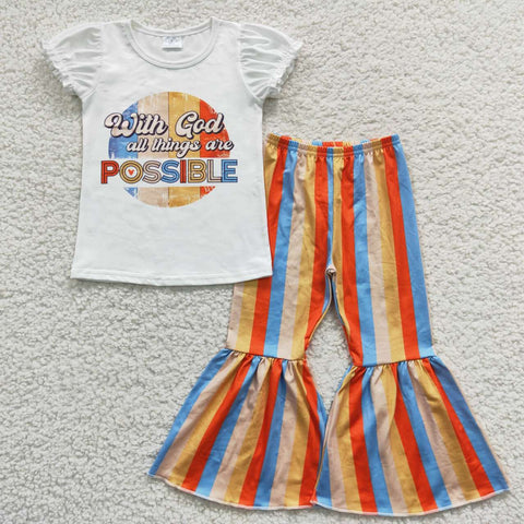 GSPO0684 Possible Stripe Girl's set