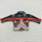 BT0232 New Children's Western Flannel Shirt Boy's Girl's Shirt Coat