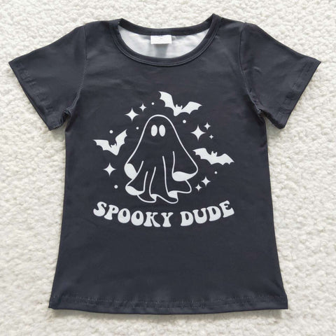 BT0247 Halloween Spooky Dude Boy Shirt Top
